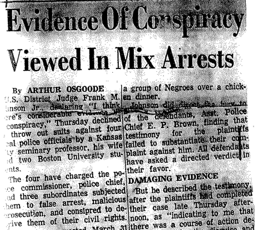 Evidence of Conspiracy Viewed in Mix Arrests